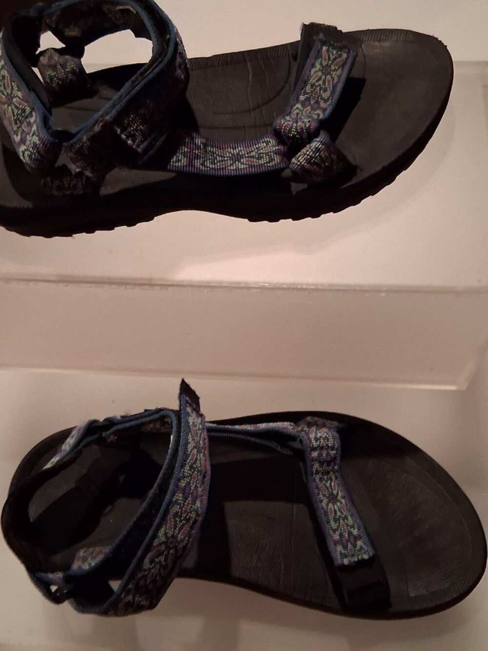 Teva Women’s Size 7 Multicolor Sport Hiking Sandals Adjustable Straps 6471 Boho - Picture 8 of 10